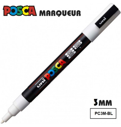 Marcador de tinta POSCA – ponta fina 1,2 mm em 4 cores