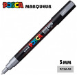 Marcador de tinta POSCA – ponta fina 1,2 mm em 4 cores