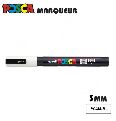 Marcador de tinta POSCA – ponta fina 1,2 mm em 4 cores