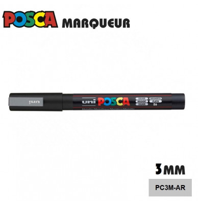 Marcador de tinta POSCA – ponta fina 1,2 mm em 4 cores