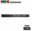 Marcador de tinta POSCA – ponta fina 1,2 mm em 4 cores