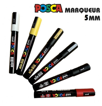 Marcador de tinta POSCA – ponta média 2mm