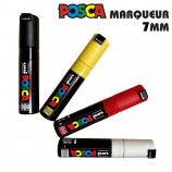 Marcador de tinta POSCA – feltro com ponta de 5 mm de largura em 4 cores