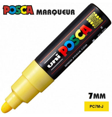 Marcador de tinta POSCA – feltro com ponta de 5 mm de largura em 4 cores