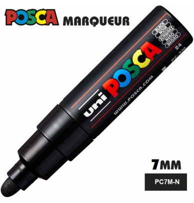 Marcador de tinta POSCA – feltro com ponta de 5 mm de largura em 4 cores