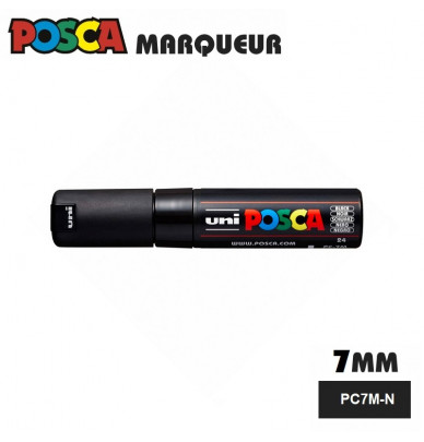 Marcador de tinta POSCA – feltro com ponta de 5 mm de largura em 4 cores