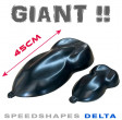 Speedshape DELTA - modelo de plástico para pintar, preto ou branco