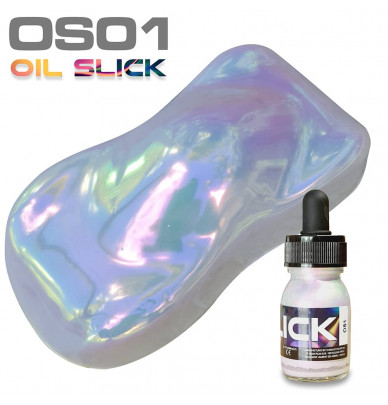 Kit de tinta de bicicleta com efeito OIL SLICK completo