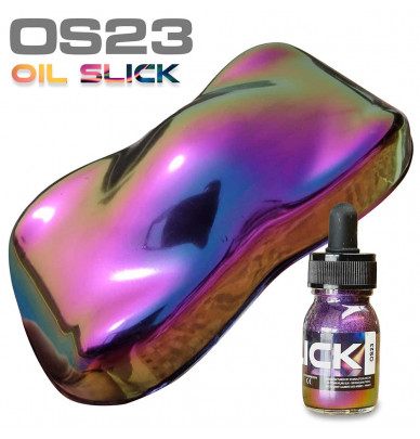 Kit de tinta de bicicleta com efeito OIL SLICK completo