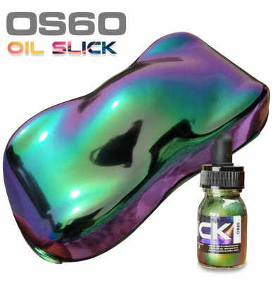 Kit de tinta de bicicleta com efeito OIL SLICK completo