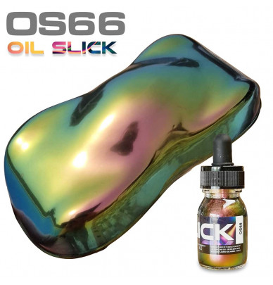 Kit de tinta de bicicleta com efeito OIL SLICK completo