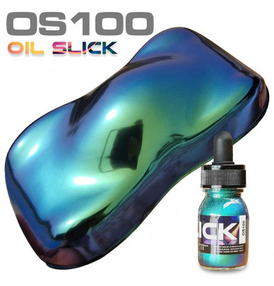 Kit de tinta de bicicleta com efeito OIL SLICK completo