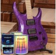 Metal Flakes Candy Glitter Paint para guitarras – Kit completo de pistola